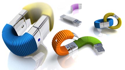 stackable USB drive